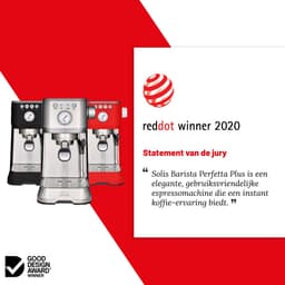 Solis Barista Perfetta Plus 1170 Pistonmachine - Espressomachine - Koffiemachine met Bonen - Zwart — thumbnail 5