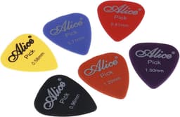 Gitaar Plectrum Set in Koffer met 30 plectrums - Verschillende Diktes & kleuren — thumbnail 5