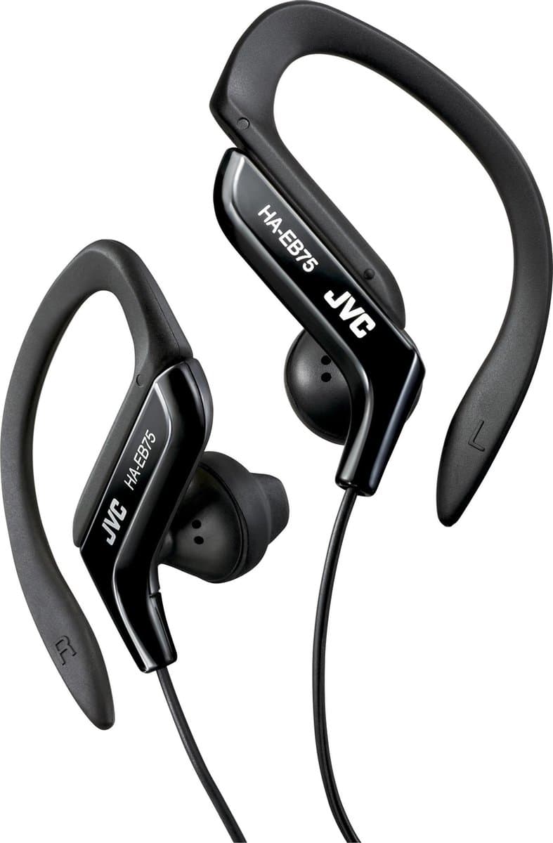 JVC HA-EB75-B - Sport Clip hoofdtelefoon - Zwart — afbeelding 1