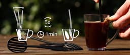 bruu™ pad koffiezetter voor camping, boot of camper, zet makkelijk, schoon en zonder stroom een lekkere kop koffie — thumbnail 5