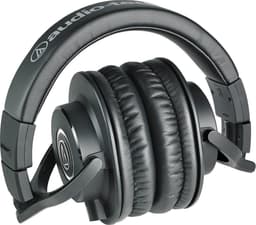 Audio Technica M40X - Over-ear koptelefoon - Zwart — thumbnail 2