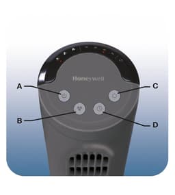 Honeywell HYF1101E - Ventilator - Timer — thumbnail 2