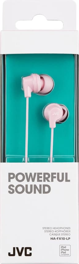 JVC HA-FX10-LPEF - In Ear hoofdtelefoon - Licht Roze — thumbnail 2