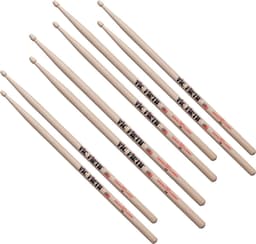 Vic Firth 5A promopack - Voordeelpack; 3 paar + 1 paar gratis! — thumbnail 1