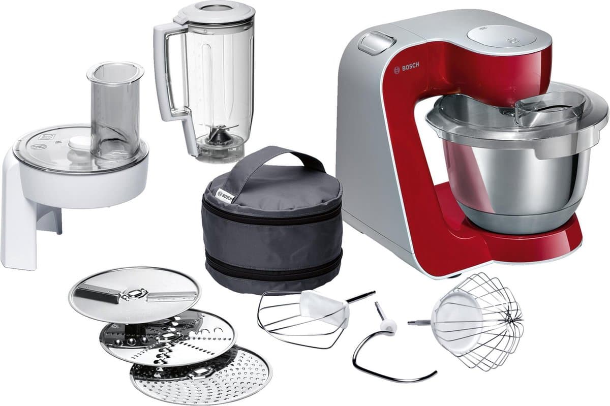 Bosch MUM5 - MUM58720 - Keukenmachine - 1000W - 3,9L - Rood — afbeelding 1