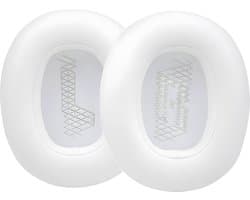 Oorkussens geschikt voor JBL Live 650BTNC / 660NC Oortelefoon Kussenhoes Oorbeschermers - Earpads vervanging - Wit