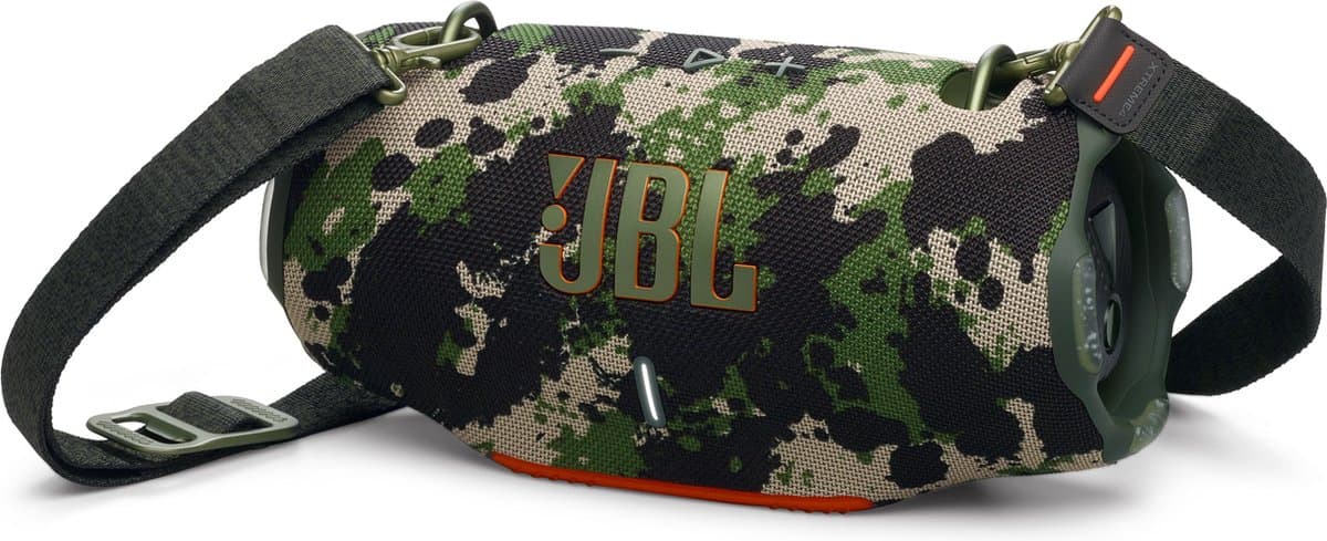JBL Xtreme 4 - Draagbare Bluetooth Speaker - Met Afneembare Schouderband - Draadloze Muziek Box - 24 uur - Waterdicht - IP67 - Inclusief adapter - Squad — afbeelding 1