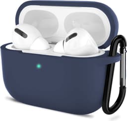 Shieldcase Case - beschermhoes geschikt voor Airpods Pro / 2 Pro silicone case - case geschikt voor Airpods Pro / Pro 2 hoesje - optimale bescherming - donkerblauw — thumbnail 1