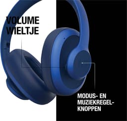 FRESH 'N REBEL Clam Ace 3HP4300TB Over-ear Draadloze hoofdtelefoon met Noise-cancelling Blauw — thumbnail 2