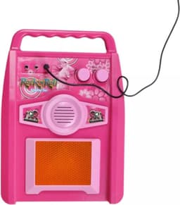 Kruzzel Roze Gitaar Set met Microfoon en Versterker - Muzikaal Plezier voor Kinderen — thumbnail 5