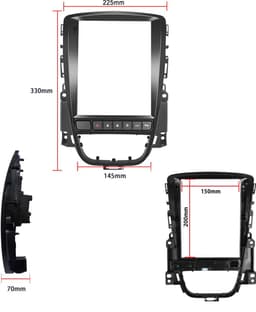 Carplay autoradio voor Opel Astra | Astra J | Cascada | 2009 t/m 2019 | Android 10.1 | 9.7 INCH | Draadloos Apple Carplay & Android Auto | 2GB + 32GB | 4-Core processor | Denago | 2025 model | 2009 t/m 2014 2015 2016 2017 2018 2019 | Bluetooth & Wifi — thumbnail 4