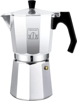 Cecotec MokClassic 300, Moka Express, 0,15 l, Aluminium, Aluminium, 3 kopjes, Gemalen koffie — thumbnail 4