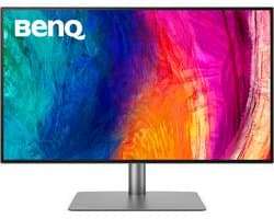 BenQ Creative Pro PD3225U 32” 4K Thunderbolt Monitor voor Mac & Designers 3840x2160 UHD, 2000:1 IPS, Thunderbolt 3, Display P3, DCI-P3, sRGB, Rec.709, HDR, AQCOLOR technologie, fabriekskalibratie, Hotkey Puck G2, ICC sync, KVM