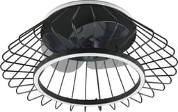 REALITY KARLSBORG - Ventilator - Zwart mat - incl. 1x SMD 30W — thumbnail 1
