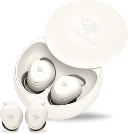 Golden Sound Oordopjes slapen - Draadloze oordopjes - Oortjes draadloos - Sleep Plugs - Active Noise Cancelling 24dB - Slaap oordopjes - Geschikt voor elke laptop en smartphone - Wit — thumbnail 1