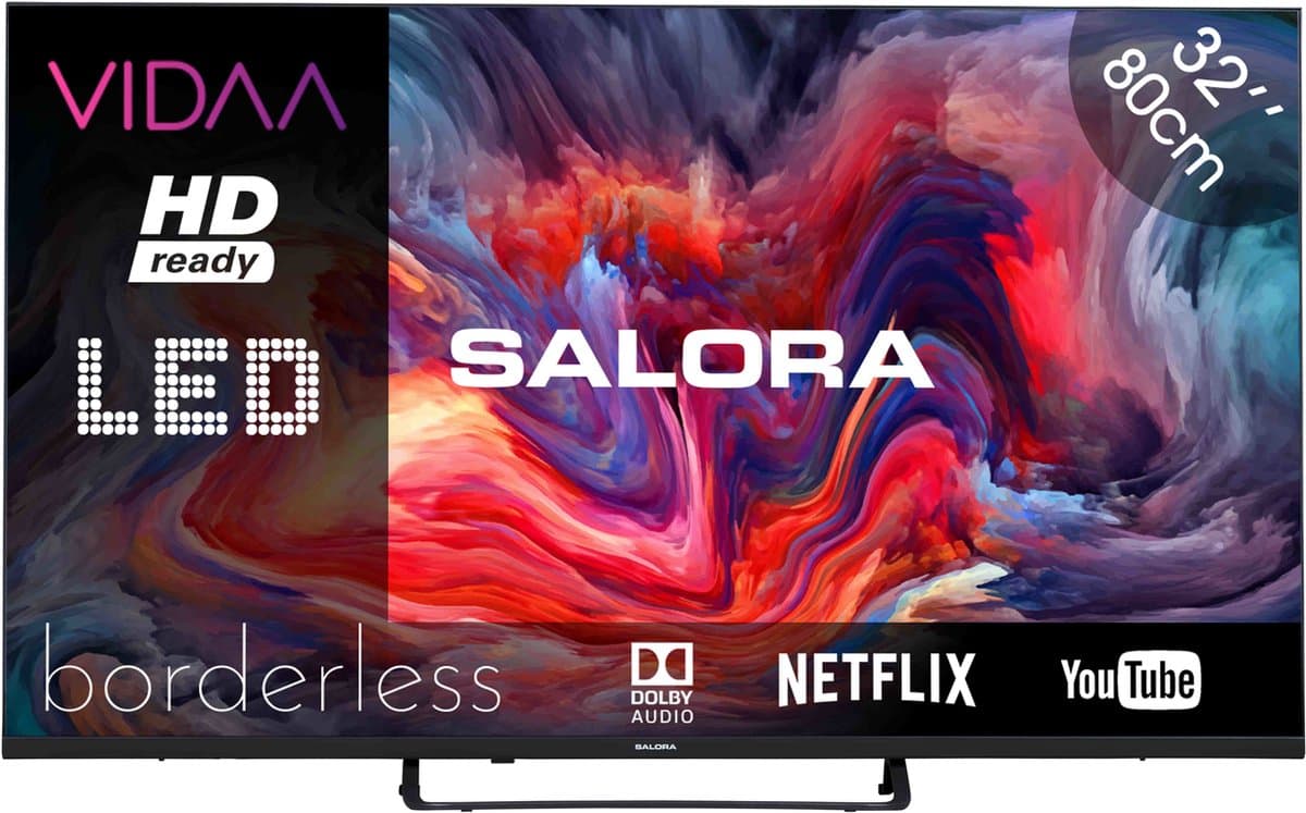 Salora FOD32HV Smart Televisie — afbeelding 1