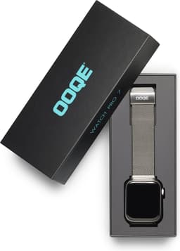 OOQE WATCH PRO 7 - Smartwatch Heren | Elegant Design | Bellen en Gebeld Worden | Berichten Inzien |Gezondheidsanalyse | Sportanalyse | Stress en Slaap Management | Nederlandstalig | Barst- en Krasbestendig | Zilver — thumbnail 5