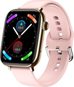Fairweather Smartwatch Ultra Light Woman Edition – Heren & Dames – HD – Stappenteller – Slaapmeter – hartslagmeter – Geschikt voor iOS en Android - Rose goud — thumbnail 1