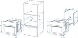 GEKW27001B 40 l, 220-240V, 50 Hz, A, 45.5 x 59.4 x 56.7 cm — thumbnail 3