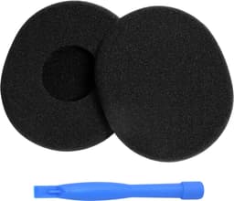 MMOBIEL Oorkussens voor Logitech H800 Hoofdtelefoon - Sponge Koptelefoon Oorkussen Oorkussens - Hoofdtelefoon Earpads – Zwart — thumbnail 1