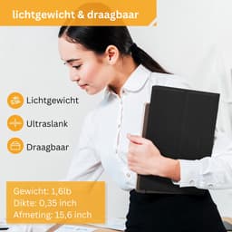 Computerscherm - Portable monitoren - 15.6 Inch - Draagbare monitor voor laptop - Full HD - Draagbaar Scherm — thumbnail 4