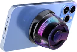 Cazy draadloze Bluetooth Mini Speaker - Magnetische Muziek Box - geschikt voor MagSafe - USB-C laden - 10h Luistertijd - LED-lampjes - Geschikt voor Hitster spel - Zwart — thumbnail 1