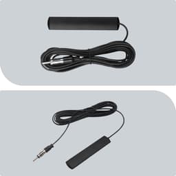 Universele FM/AM Radio Antenne voor Auto - Autoradioantenne met raam montage - 85~112MHz - 5 meter — thumbnail 2
