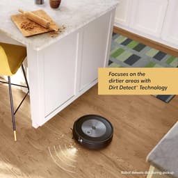 iRobot Roomba j7 (j7156) Robotstofzuiger - Herkent en vermijdt objecten zoals oplaadkabels en sokken - Smart Mapping - Werkt met Spraakassistent (Alexa) - Ideaal voor dierenharen — thumbnail 5