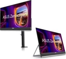 ASUS ZenScreen MB229CF - Portable Monitor - USB-C 60W - 100hz - 22 inch - Met Stand — thumbnail 5