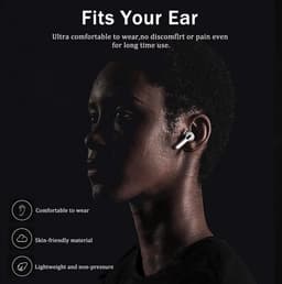 Draadloze Oordopjes - Bluetooth EarBuds - Uitstekende Geluidskwaliteit en Comfortabele Pasvorm - Met Handige Oplaadcase — thumbnail 2