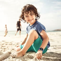 Smartwatch Kinderen-Waterdicht-Temperatuur-Berichten-Muziek-Hartslag — thumbnail 4