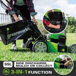 Greenworks - Grasmaaier - 48 Volt (2X24 Volt) Accu maaier — thumbnail 3