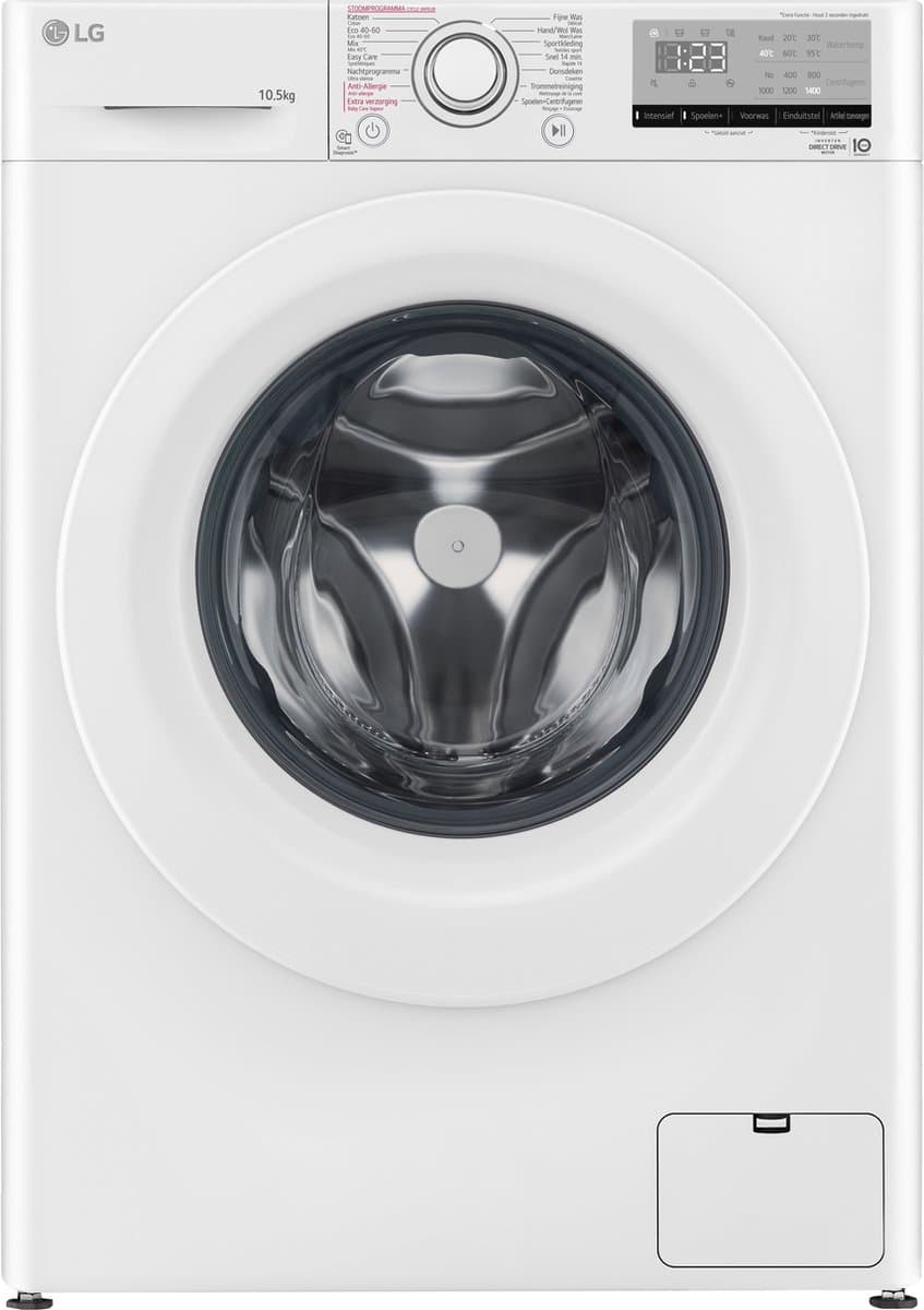 LG F4WV310S3E - 10.5 kg Wasmachine met Slimme AI DD™ motor - Hygiënisch wassen met stoom — afbeelding 1