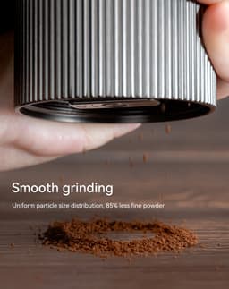 Hibrew Handmatige Koffiemolen Met Maalinstelling Voor Koffiebonen — thumbnail 3