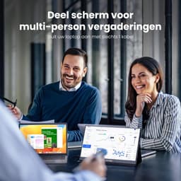Draagbare LCD-Monitor - Draagbare Monitor Met Touchscreen - Ultradunne 15.6Inch 1920*1080P IPS Monitor - Full HD - Met Standaard - HDMI Portable Gaming Monitor - Zakelijke Draagbare Mini Laptop - Zwart — thumbnail 3
