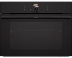 ETNA CM954ZG - Oven met magnetronfunctie - 45 cm - Zwart - 50 Liter - SoftClose - 27 ovenfuncties - Turbo hetelucht - Pizza Programma - Ovenverlichting - Kinderslot