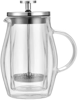 Klausberg KB7682 Piston Coffee & Tea Brewer - Dubbelwandige Glazen Zetkan (0,35L) — thumbnail 1