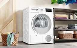 Bosch WTH86277PL - Wasdroger - Vulgewicht 8 kg - Condensdroger - Wit - 65 dB - Poolstalig display — thumbnail 5