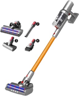 Snoerloze Steelstofzuiger – 27.000Pa Krachtige Zuigkracht – Slimme Stofsensor & LED Touchscreen – Automatische Snelheidsregeling - HEPA-Filtratie – Lichtgewicht & Draagbaar – Inclusief Accessoires — thumbnail 1