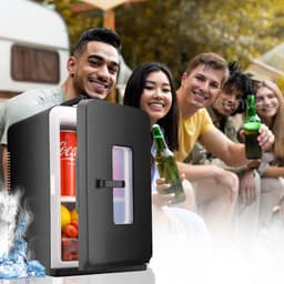 ApexArte® Minibar - Mini Koelkast - Skincare Fridge - Ultra Black — thumbnail 5