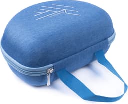 PowerLocus Koptelefoon Case - Koptelefoon Hoes- Hardcover – Harde Beschermhoes voor voor opvouwbare koptelefoon - Over Ear & On-Ear - Blauw — thumbnail 5