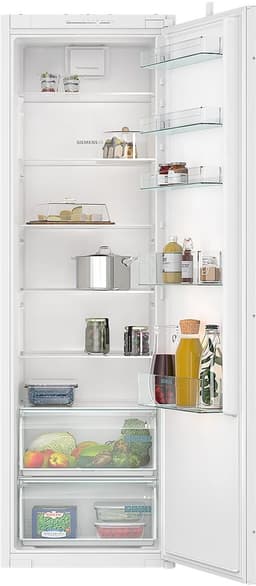 SIEMENS KI81RNSE0 iQ100 Inbouwkoelkast, 177,5 x 56 cm nis, 310 l, Made in Germany, freshBox voor groenten en fruit, snel koelen, zeer stil met slechts 35 dB, led-verlichting, sleepscharnier — thumbnail 4