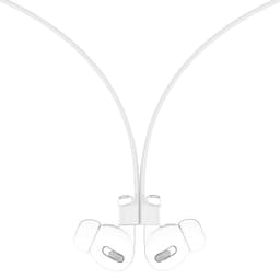 YONO Magnetische Band geschikt voor Apple Airpods - 4 3 2 1 - Pro - Siliconen Koord voor Oordopjes Draadloos - Anti Lost Strap - 80cm - Wit — thumbnail 5