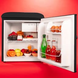 Luxe Mini Koelkast – Tafelmodel – Zonder Vriesvak – Skincare Fridge – Eenvoudige Bediening – Stijlvol Design – Zwart — thumbnail 5