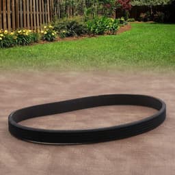 Aandrijfriem voor grasmaaiers - 12 mm breed rubberen synchrone distributieriem - compatible met Flymo Turbo Lite 350 400 - vervangt 5PJ 513787200 . — thumbnail 2