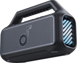 soundcore Boom 2 Outdoor Speaker by Anker - 80W - Subwoofer - BassUp 2.0 - 24H Playtime - IPX7 Waterproof - Floatable - RGB Lights - USB-C - Custom EQ - Bluetooth 5.3 - Geschikt voor buitengebruik: Camping, Strand en Achtertuin - Zwart — thumbnail 1
