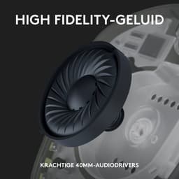 Logitech G435 LIGHTSPEED - Draadloze Gaming Headset - Bluetooth - PC, Mobile - Wit — thumbnail 4