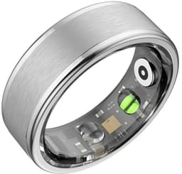 DrPhone RingSense V3 – Smart Ring - Europese ringmaat 59 - 5ATM Waterdicht – Slaapmonitor – Hartslagmeter - SpO2 + Case - Zilver — thumbnail 2