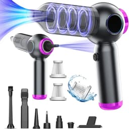 Draadloze Handstofzuiger 20.000 Pa - 4-in-1 Mini Stofzuiger voor Auto, Huis en Kantoor — thumbnail 1