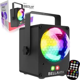 BELLAVITA ® Discolamp - Magic - Discobal - Disco - Discolamp kinderen - Party - Feest - Stroboscoop - Party Lights - Disco Lamp - Disco Laser - DJ set — thumbnail 1